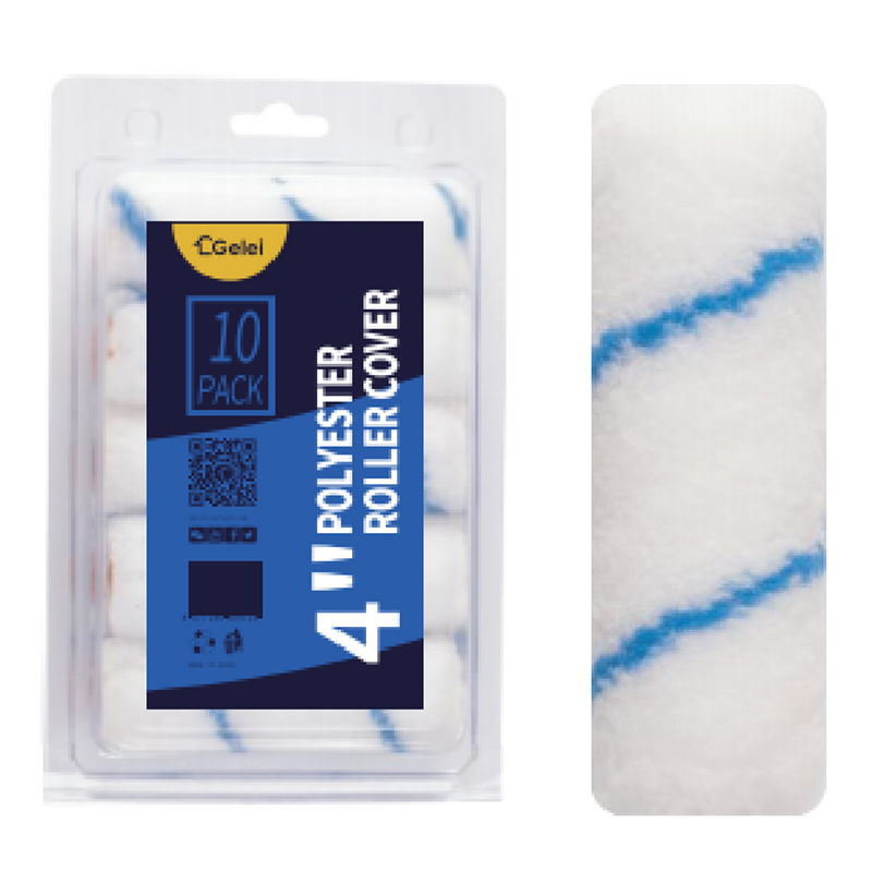 4 Orlach poileistir Roller Clúdach Kit